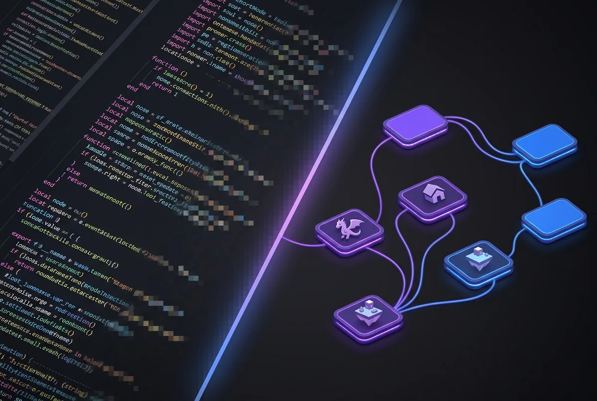 Think in gameplay, not in code