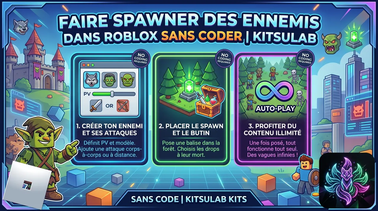Spawn Enemies (Goblins) with Drop Loot